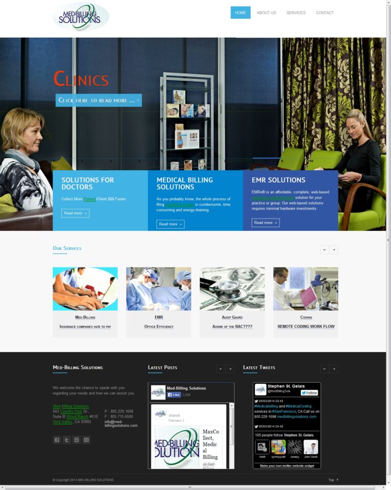 dosctors website design